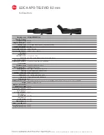 Preview for 1 page of Leica 82 Specifications