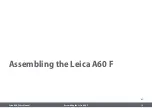 Предварительный просмотр 15 страницы Leica A60 F User Manual