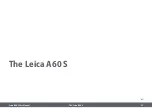 Preview for 12 page of Leica A60 S User Manual