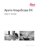 Leica Aperio ImageScope DX User Manual preview