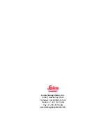 Preview for 218 page of Leica apMK12 Operation & Installation Manual