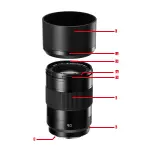 Предварительный просмотр 2 страницы Leica APO-SUMMICRON-SL 1:2/90 ASPH. Instructions Manual