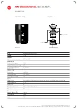 Предварительный просмотр 11 страницы Leica APO-SUMMICRON-SL Instructions Manual