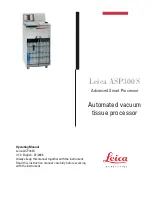 Leica ASP300 S Operating Manual предпросмотр