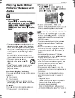 Preview for 63 page of Leica C-LUX 1 Instructions Manual