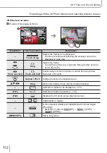 Предварительный просмотр 112 страницы Leica C-LUX Instructions Manual