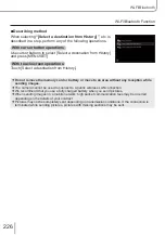 Предварительный просмотр 226 страницы Leica C-LUX Instructions Manual