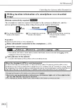 Предварительный просмотр 243 страницы Leica C-LUX Instructions Manual