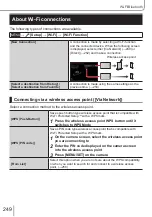 Предварительный просмотр 249 страницы Leica C-LUX Instructions Manual