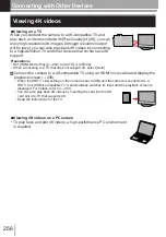 Предварительный просмотр 256 страницы Leica C-LUX Instructions Manual