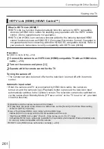 Предварительный просмотр 261 страницы Leica C-LUX Instructions Manual