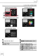 Предварительный просмотр 274 страницы Leica C-LUX Instructions Manual