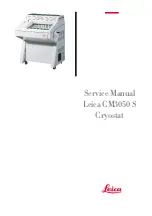 Leica CM3050 S Service Manual preview