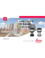 Leica CS20 Quick Manual предпросмотр