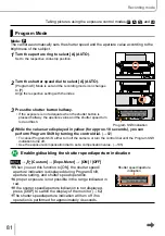 Preview for 81 page of Leica D-LUX 109 Instructions Manual