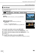 Preview for 209 page of Leica D-LUX 109 Instructions Manual