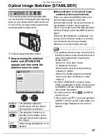 Предварительный просмотр 47 страницы Leica D-Lux 2 Operating Instructions Manual