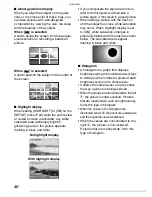 Предварительный просмотр 40 страницы Leica D-Lux 3 Instructions Manual