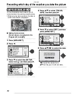 Предварительный просмотр 70 страницы Leica D-Lux 3 Instructions Manual