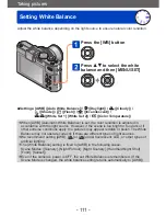 Предварительный просмотр 111 страницы Leica D-LUX 6 Instructions Manual