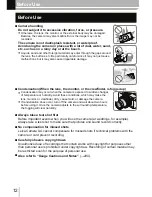 Предварительный просмотр 12 страницы Leica D-LUX Instructions Manual