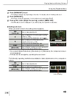 Предварительный просмотр 206 страницы Leica D-LUX Instructions Manual