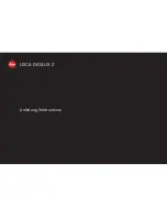 Leica Digilux 2 Instructions Manual preview