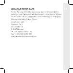 Предварительный просмотр 19 страницы Leica Digiscoping-Adapter Instructions Manual