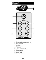 Предварительный просмотр 13 страницы Leica DISTO classic User Manual