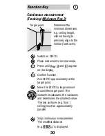 Предварительный просмотр 30 страницы Leica DISTO classic User Manual