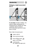 Предварительный просмотр 31 страницы Leica DISTO classic User Manual