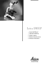 Leica DM EP Instruction Manual preview