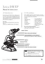 Preview for 14 page of Leica DM EP Instruction Manual