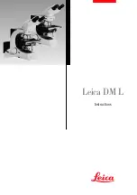 Preview for 1 page of Leica DM L Instructions Manual