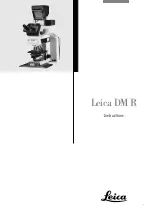 Preview for 4 page of Leica DM R Instructions Manual