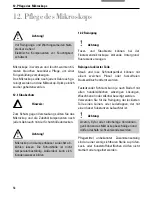 Preview for 112 page of Leica DM1000 LED Operating Manual