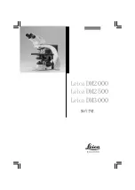 Preview for 3 page of Leica DM2500 Manual