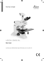 Preview for 91 page of Leica DM3 XL Instructions For Use Manual