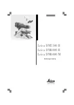 Предварительный просмотр 92 страницы Leica DM5500 B Operating Manual