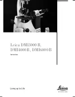 Leica DMI3000B Instructions Manual preview