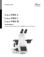 Preview for 1 page of Leica DMi8 A Installation Manual