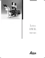 Предварительный просмотр 163 страницы Leica DMIL Instructions Manual