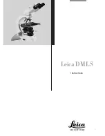 Preview for 3 page of Leica DMLS Instructions Manual