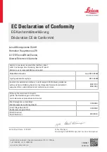 Preview for 131 page of Leica EM ACE600 Operating Manual