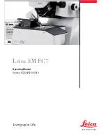 Leica EM FC7 Operating Manual preview