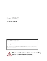 Preview for 3 page of Leica EM FC7 Operating Manual