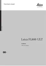 Preview for 1 page of Leica FL800 ULT User Manual