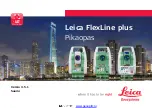 Preview for 149 page of Leica FlexLine plus Quick Manual