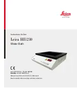 Leica HI1210 Instructions For Use Manual preview