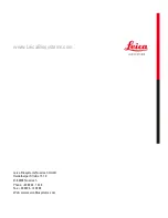 Preview for 20 page of Leica HI1220 Instructions For Use Manual